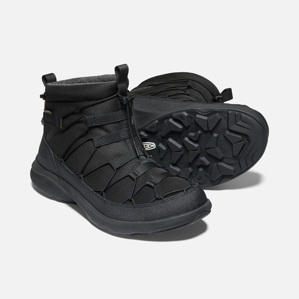 Keen Chukka Kängor Herr Svarta - Uneek Snk Waterproof - 528961CTV